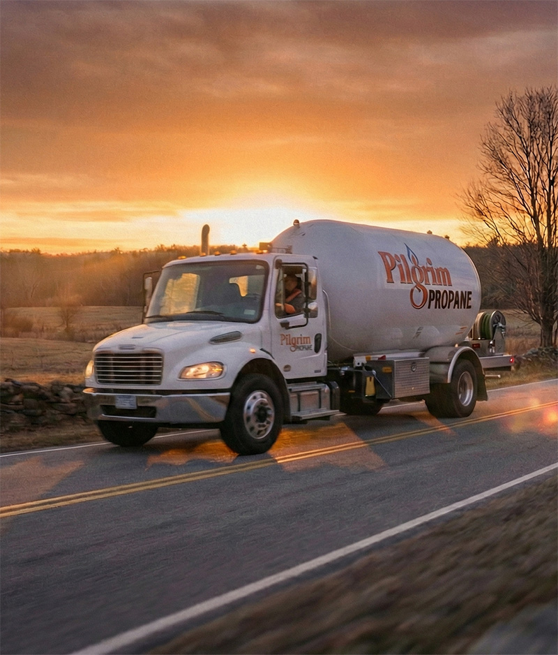 pilgrim propane truck